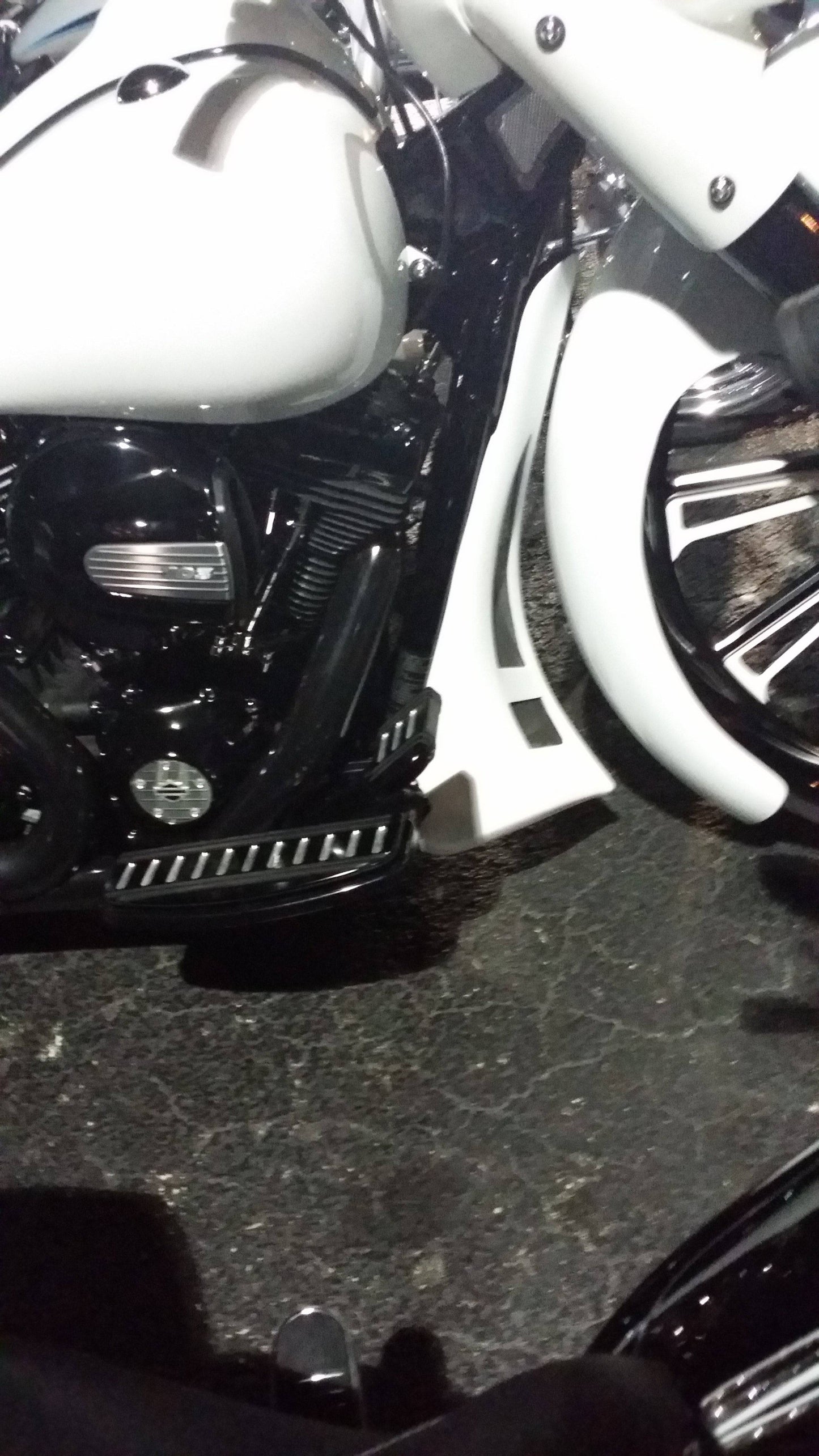 Harley Davidson Stretched Rake Chin Spoiler - Bike Life Nation