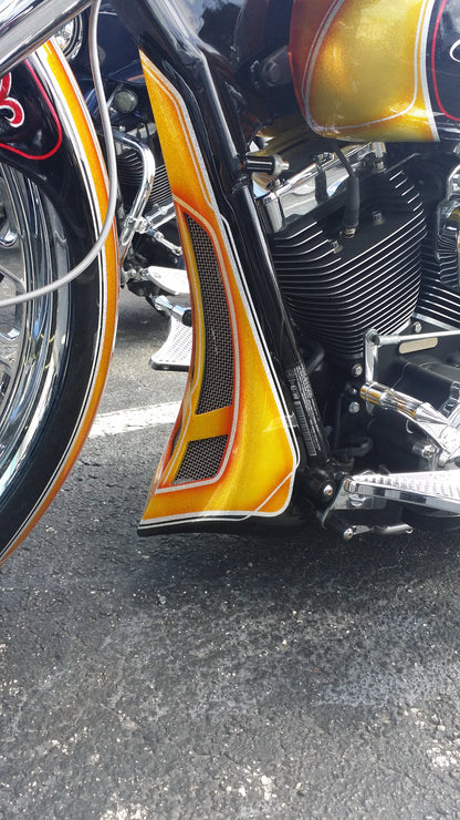 Harley Davidson Stretched Rake Chin Spoiler - Bike Life Nation