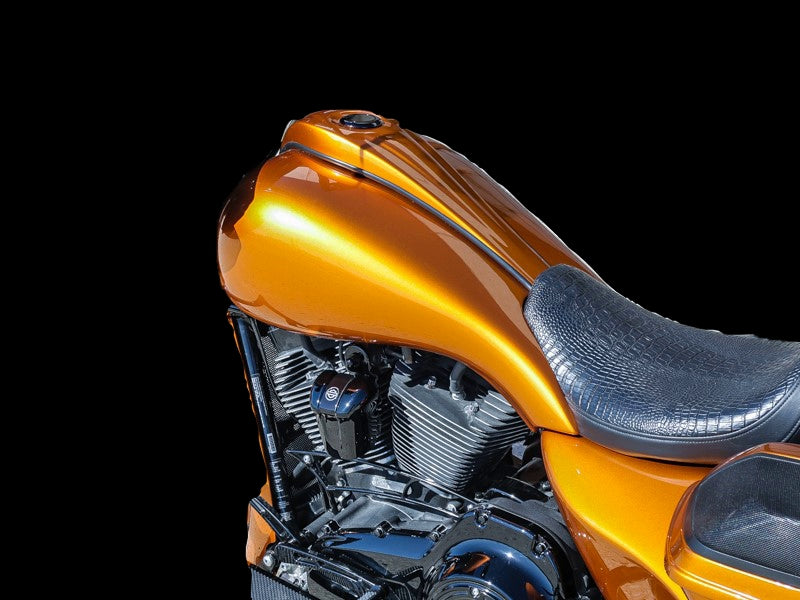 Harley 6 Gallon Stretched Tank Shroud Side Cover Combo 2014-2023 - Bike Life Nation