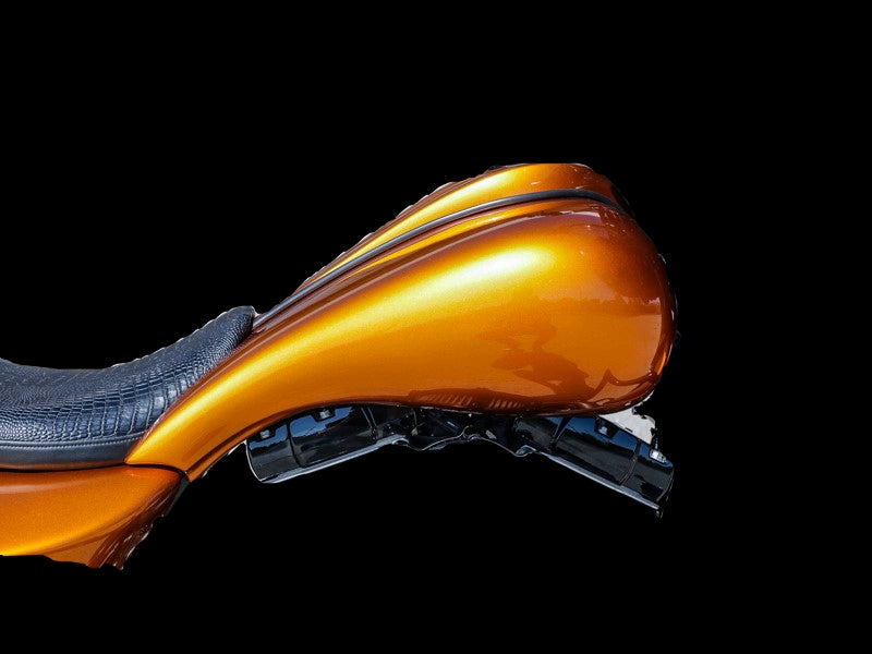 Harley 6 Gallon Stretched Tank Shroud Side Cover Combo 2014-2023 - Bike Life Nation
