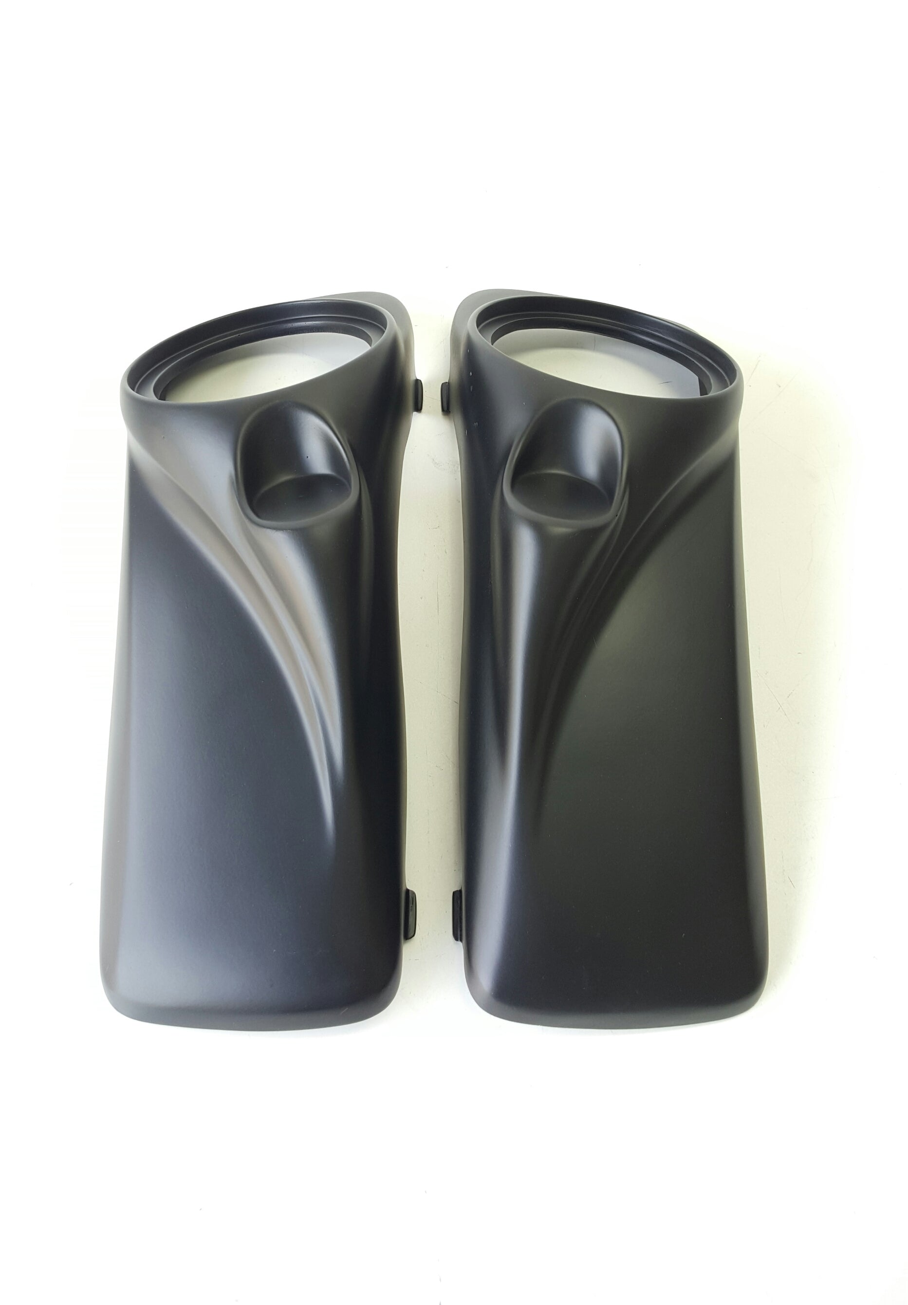 Harley Davidson 6" Down 14" Back Scallop Saddlebags & Overlay Fender 1997-2013 - Bike Life Nation
