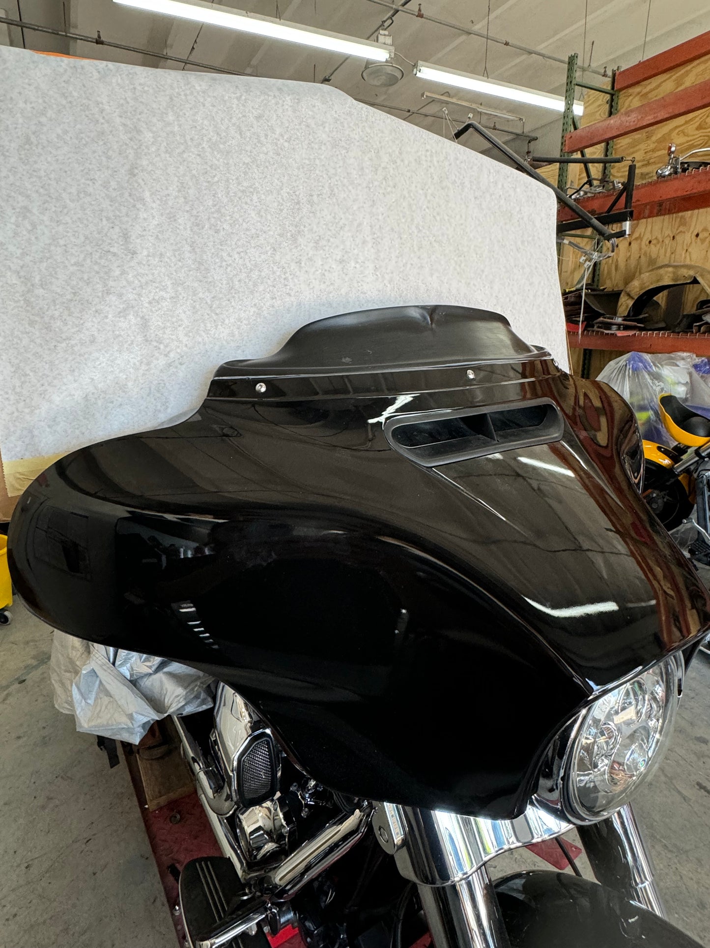 2014-2023 Street Glide Flh Touring Fiberglass Paintable Windshield