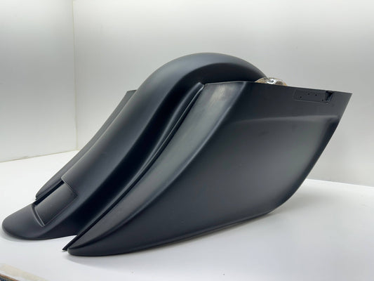 Harley Davidson Motorcycle Flh Touring 6" Down 12" Back  Reborn Stretched Saddlebags - Bike Life Nation