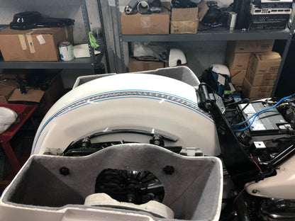 Yamaha Road 6" Down 9" Back  Saddlebag And Fender