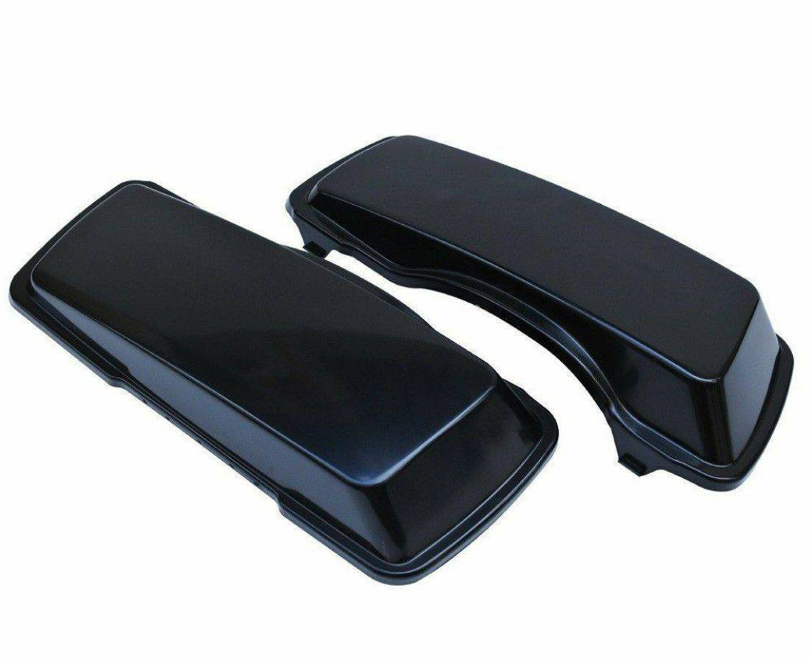 Harley Davidson 6" Down 9" Back Slope Right Cutout Saddlebags & Overlay Fender 1997-2013