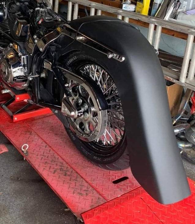 Harley Davidson Softail Fl Classic Heritage Cholo Stretched Rear Fender