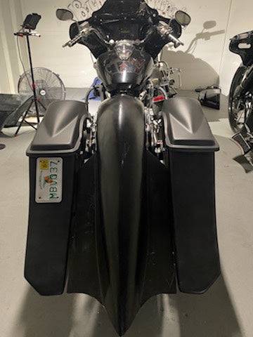 Honda Vtx 1300/1800 Stretched 6" Down 9" Out Bagger saddlebags Fender - Bike Life Nation