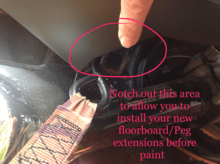 Honda VTX 1300/1800 Stretched Side Covers