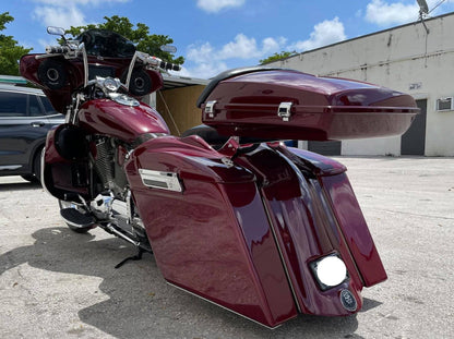 Honda Vtx 1300/1800 Stretched Saddlebags Fender Bagger Kit - Bike Life Nation