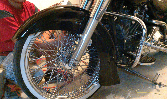 Harley Davidson Touring Motorcycle 21" Indian Style Front Fender - Bike Life Nation