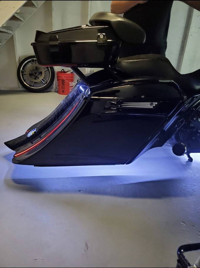 2009-Current Harley Davidson Audio Saddlebags / Fender Air Space Touring Bagger - Bike Life Nation