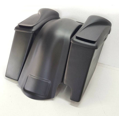 Harley Davidson 8" Speaker Lids  4" Saddlebags, Overlay Fender Right Cutout - Bike Life Nation