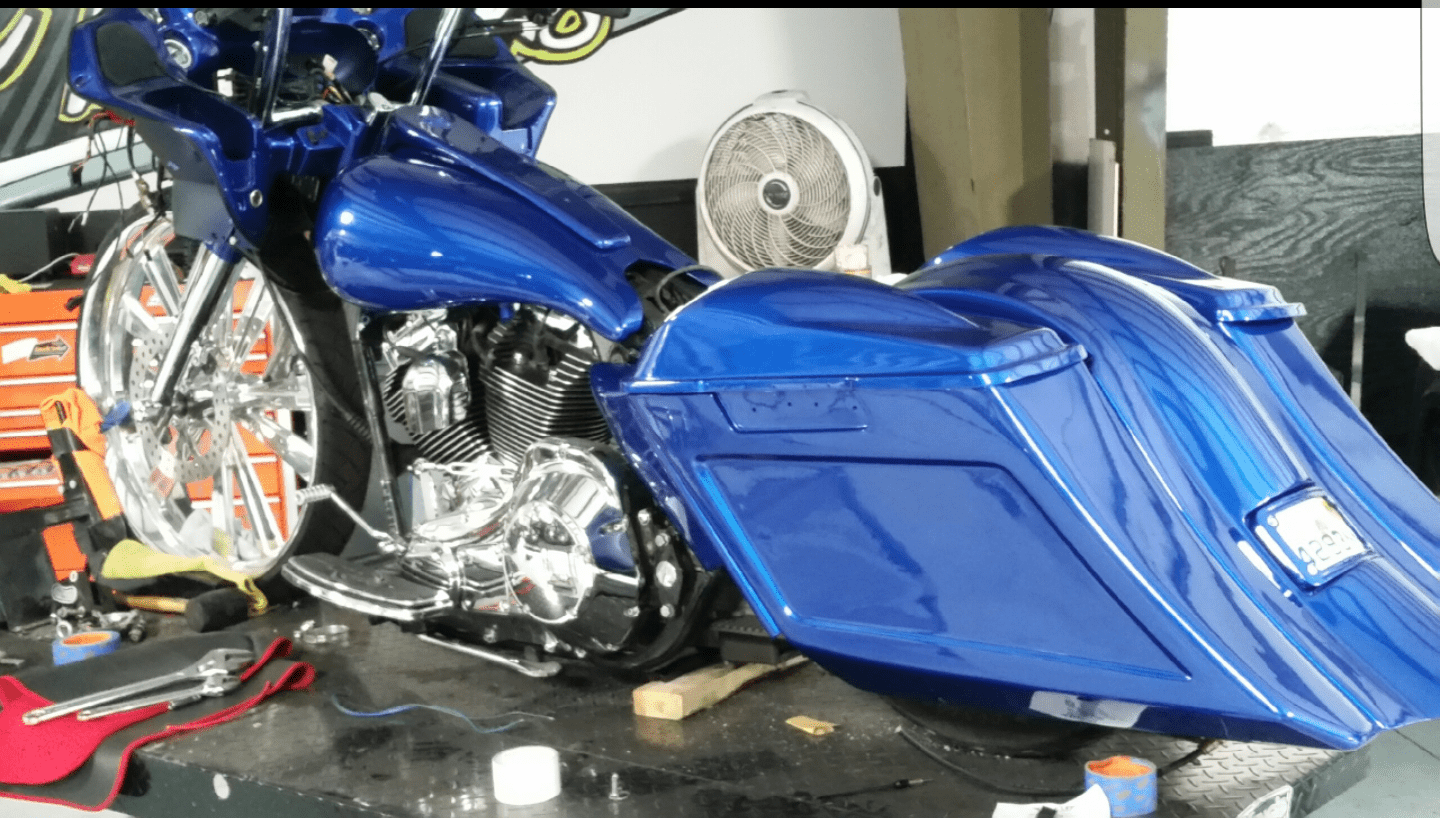 Harley Davidson Angle Saddlebags 6" Down 9" Back Touring Motorcycles - Bike Life Nation