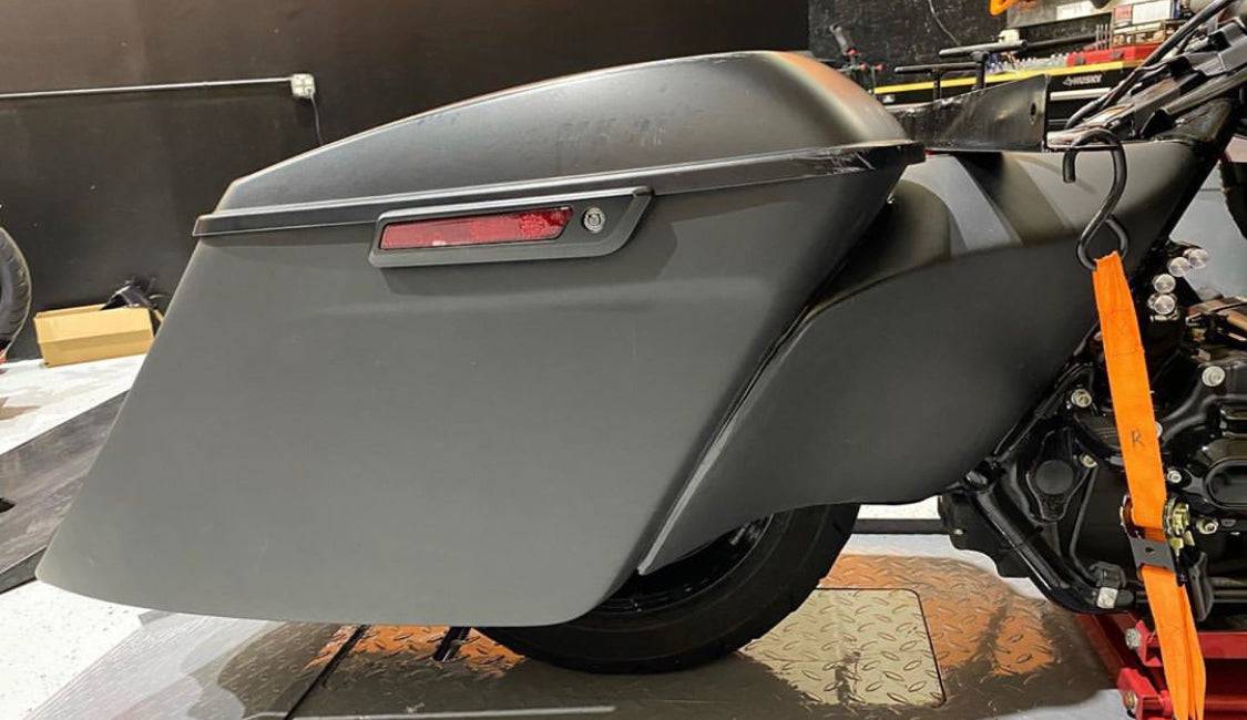 Harley Davidson Flh Touring 4.5" Down 9" Back Dove Tail Stretched Saddlebags - Bike Life Nation