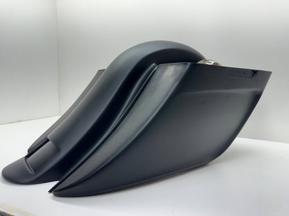 Harley Davidson Motorcycle Flh Touring 6" Down 12" Back  Reborn Stretched Saddlebags - Bike Life Nation