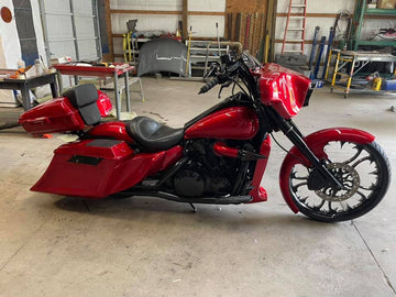 Honda Vtx 1300/1800 6" Down 9" Back Bagger Kit