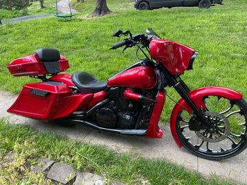 Honda Vtx 1300/1800 6" Down 9" Back Bagger Kit