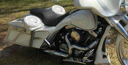 6" Stretched Extended Harley Davidson Side Covers For Dual Exhaust Flh - Bike Life Nation