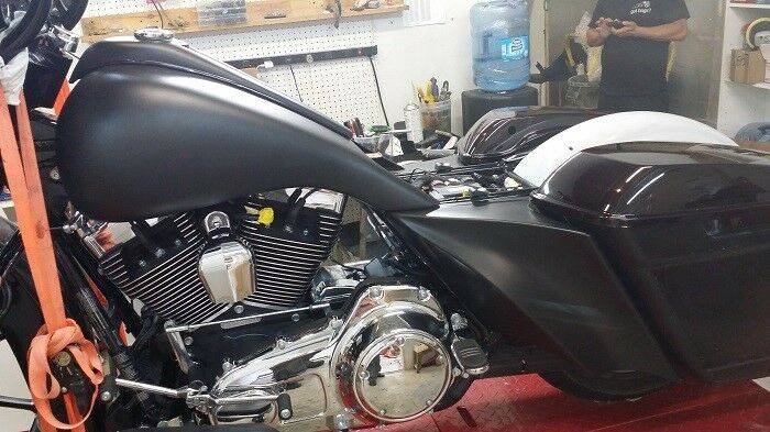 Harley Davidson Stretched Side Cover Road king Street, Road Glide  2014-current FLH - Bike Life Nation