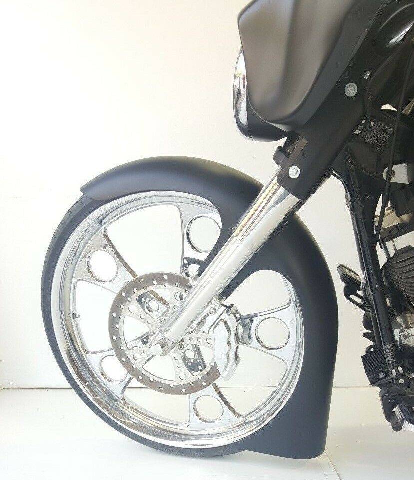 26" Inch wrap/Fl #1 Combo Harley Davidson front fender Flh Touring Fiberglass