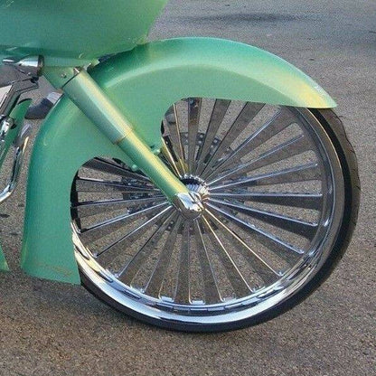30" Fl Style Fender Harley Davidson Fl Softail Heritage Bagger Stretched - Bike Life Nation