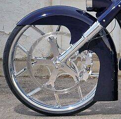 30" Fl Style Fender Harley Davidson Fl Softail Heritage Bagger Stretched - Bike Life Nation
