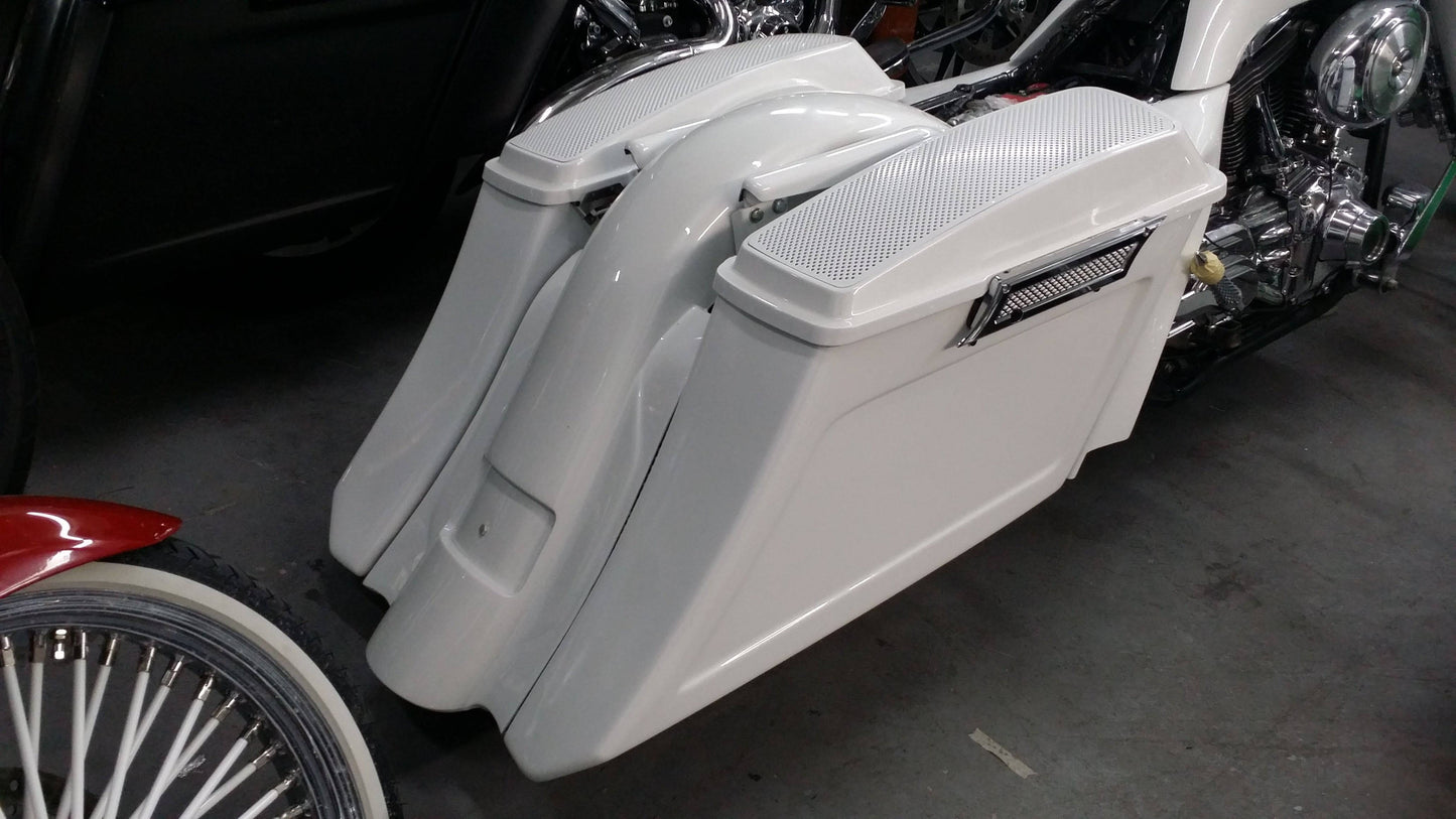 Harley Davidson Saddlebags Angled 6" Down 9" Back Touring - Bike Life Nation