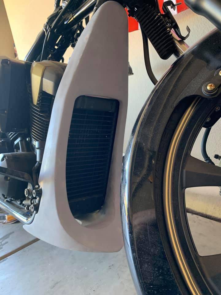 Honda Fury Radiator Cover - Bike Life Nation