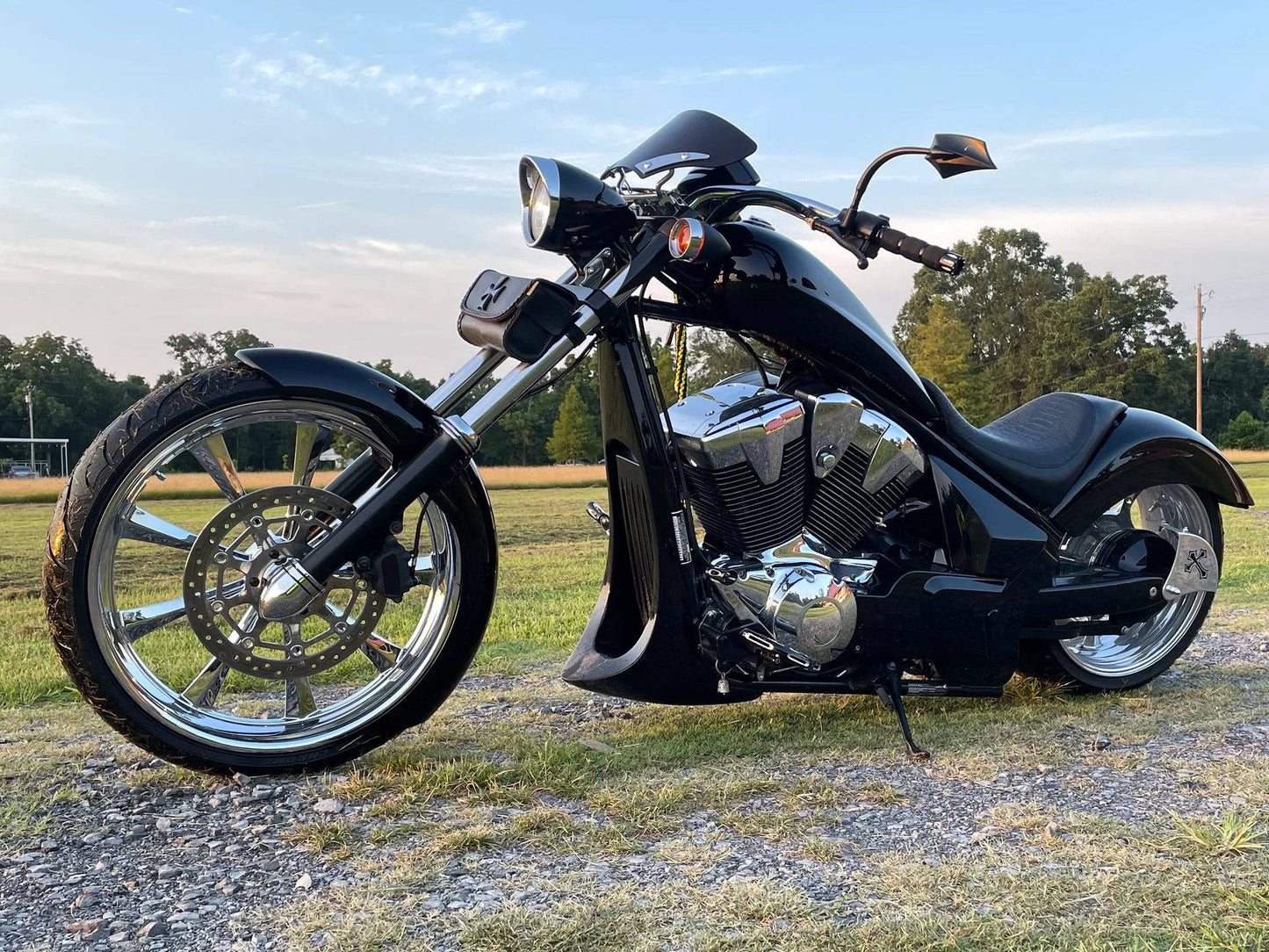 Honda Fury Radiator Cover - Bike Life Nation