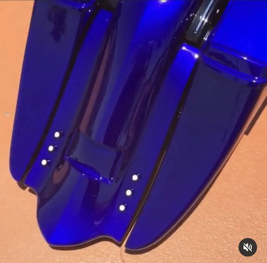 Harley Davidson Motorcycle Saddlebags Angled  6" Down 9" Back Flh Touring - Bike Life Nation