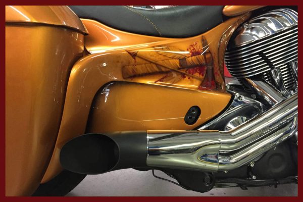 Indian Chieftain Roadmaster Stretched Side Covers