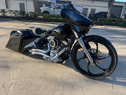Harley Davidson Touring Street Glide Stretched Raked Outer Fairing