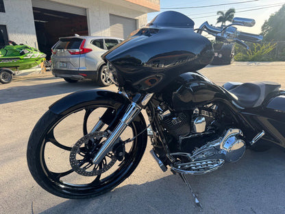 Harley Davidson Touring Street Glide Stretched Raked Outer Fairing