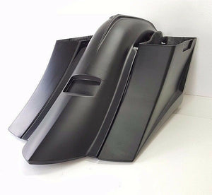 Harley Davidson Flh Touring 6" Down 14" Back Stretched Scalloped Saddle Bags
