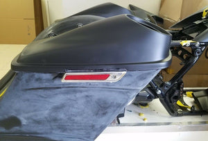 Harley Davidson Speaker Lid Covers 6.5" 2014-16 Touring Hard Saddlebag