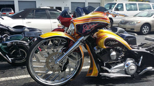 30" Bagger Wrap Fender Harley Davidson Touring Motorcycles Flh