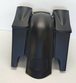 Dual Cut Out Harley Davidson Flh Stretched Saddlebags ,Fender, 8.8" Lids Touring