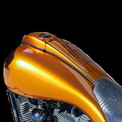 Harley Davidson Extended 6 Gallon tank Shrouds Flh Touring Bagger Cover