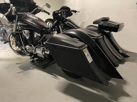 Honda Vtx 1300/1800 Stretched 6" Down 9" Out Bagger saddlebags Fender - Bike Life Nation