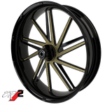 Carbon Series CR 2 Custom Motorcycle Wheels