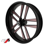 Carbon Series CR 5 Custom Motorcycle Wheels
