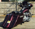 Harley Davidson Motorcycle Saddlebags Angled  6" Down & 9" Back Saddle Back & Rear Fender